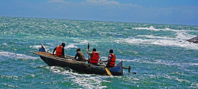 Източник: FAO Madagascar/Tojotiana Randrianoavy | Рибари от село Мокала, Мадагаскар.